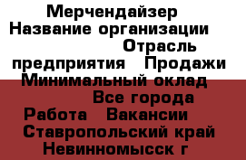 Мерчендайзер › Название организации ­ Team PRO 24 › Отрасль предприятия ­ Продажи › Минимальный оклад ­ 30 000 - Все города Работа » Вакансии   . Ставропольский край,Невинномысск г.